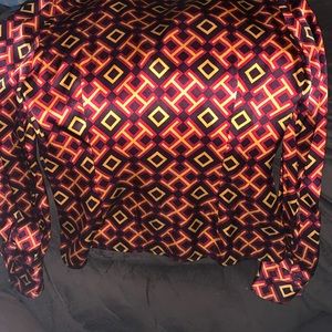 Tory Burch 100% silk button down blouse size 4!